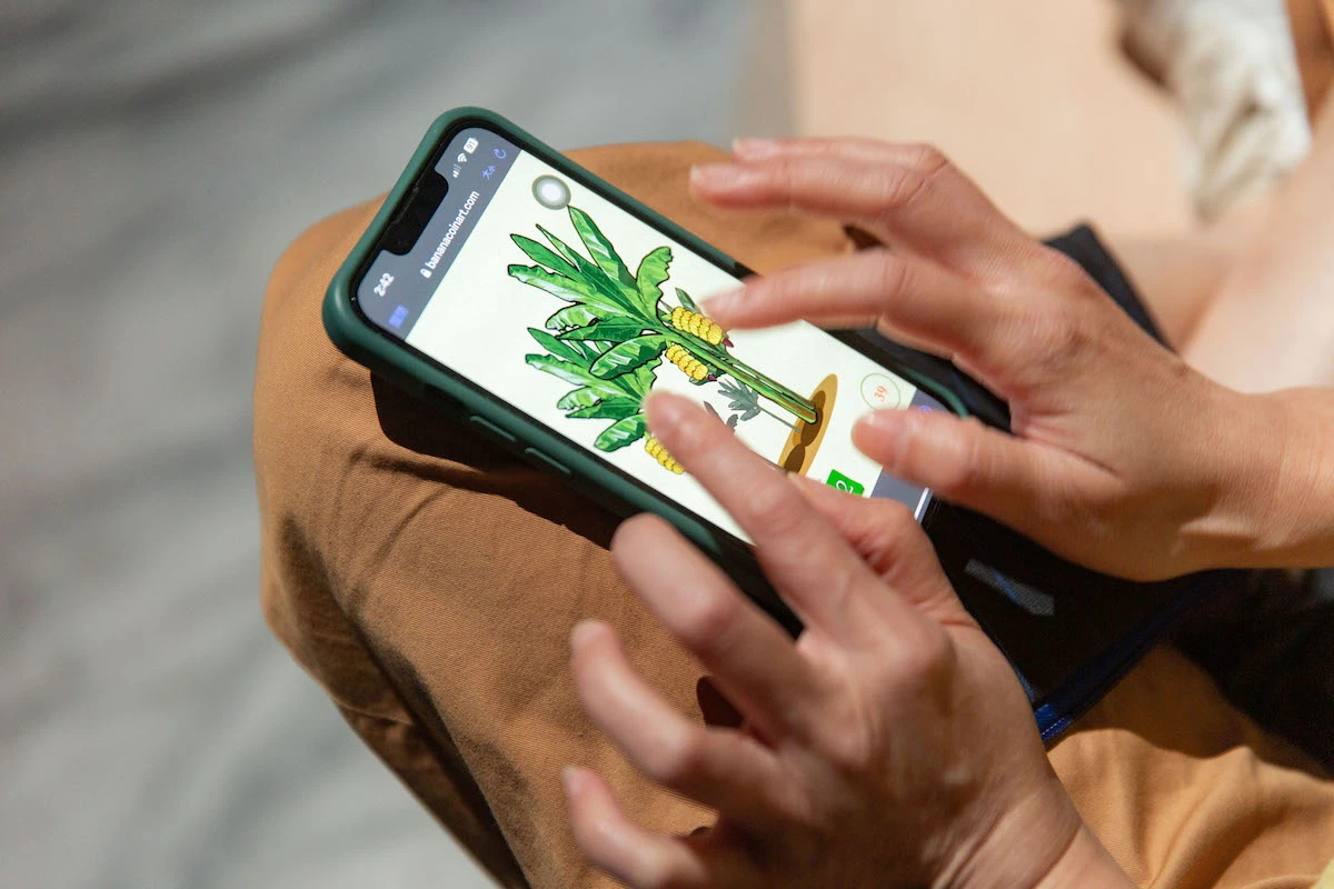 點擊觀看大圖-李奎壁的《香蕉幣》遊戲,圖像由臺北市立美術館提供 李奎壁的《香蕉幣》遊戲,圖像由臺北市立美術館提供-圖片