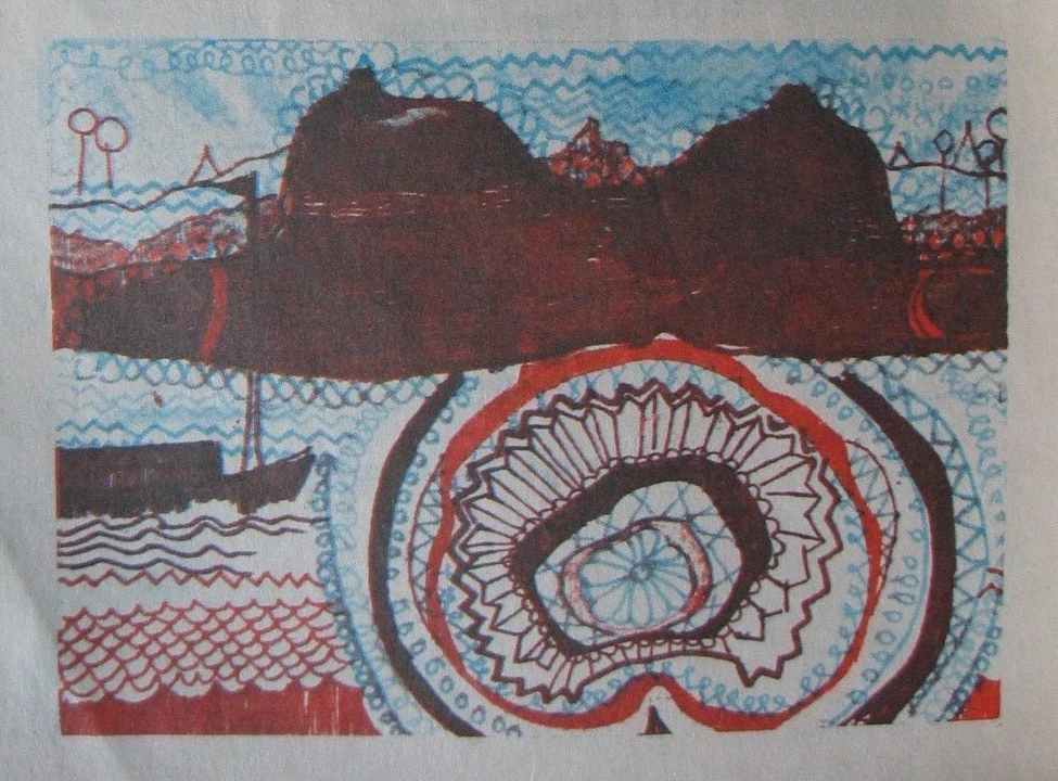 Fig. 9 Bagyi Aung Soe, Untitled(Illustration for Myawadi Magazine),November 1988. Media and dimensions of original work unknown. Photographer: Yin Ker.-圖片