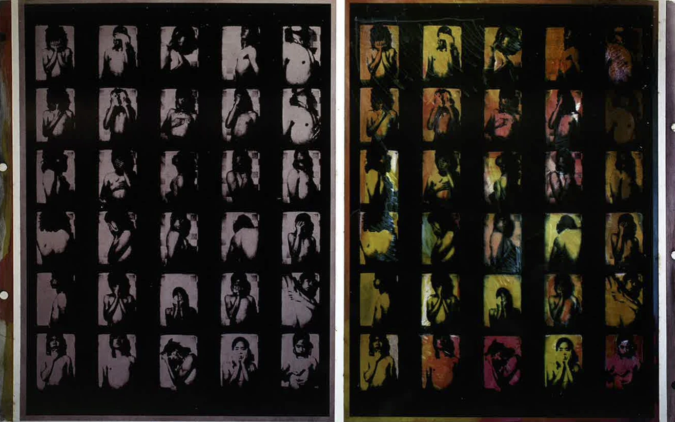 Fig. 1 Pramuan Burusphat, Autobiographical Images #25, 1978, Kwik Print, 36×56 cm. Image courtesy of the artist.-圖片