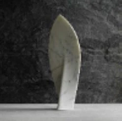 圖14 葉的變奏II Leaf Variation II 卡拉拉白大理石 Carrara White Marble 2016, 17x36x72cm-圖片