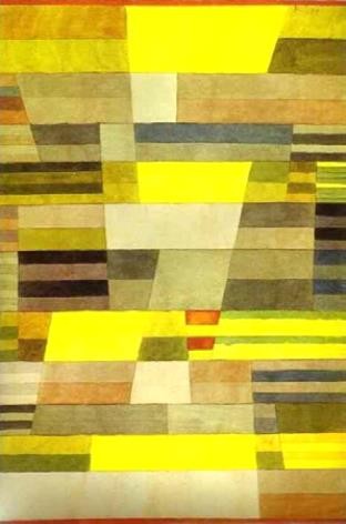 【圖21】 保羅．克利（Paul Klee），《豐饒家園的紀念碑》（Monument in Fertile Country)，1929。https://www.pinterest.com.mx/pin/374502525233619710/-圖片