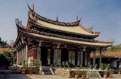 【圖7】1939年間重修的台北大龍峒孔廟-圖片