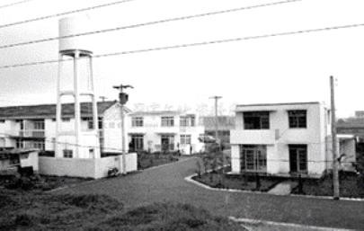 【圖2】1961年台北市敦化路示範住宅水塔與蓄水池（資料來源：國家文化資料庫）-圖片
