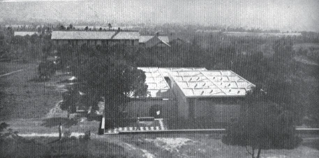 點擊觀看大圖-圖21 藝術中心入口鳥瞰(引自陳其寬,1962) 圖21 藝術中心入口鳥瞰(引自陳其寬,1962)-圖片