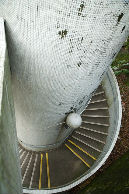 圖29 塔型螺旋樓梯；2017年景致。-圖片