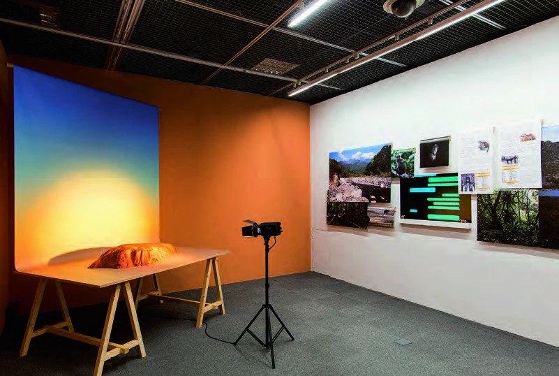 吳思嶔，2016，《澳大利亞》，複合媒材，尺寸依場地而定。-圖片