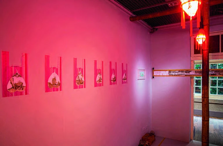 洪瑄，2017，《供帝居》，複合媒材裝置，尺寸依場地而定。-圖片