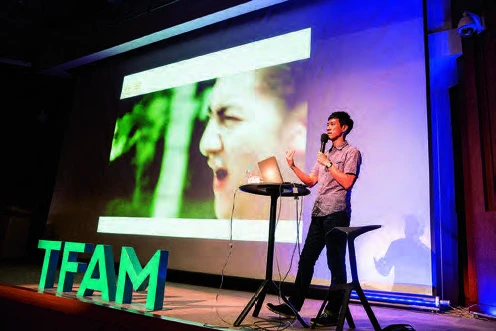 TFAM打開創意，龔大中演講：「關於跑步的城市美學」。-圖片