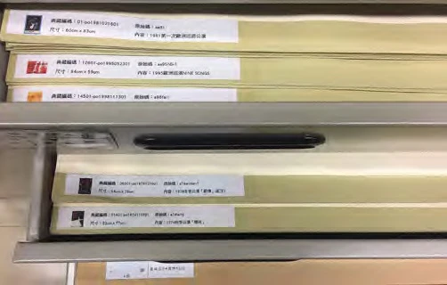 點擊觀看大圖-地圖夾海報櫃 ©雲門文獻室提供 地圖夾海報櫃 ©雲門文獻室提供-圖片