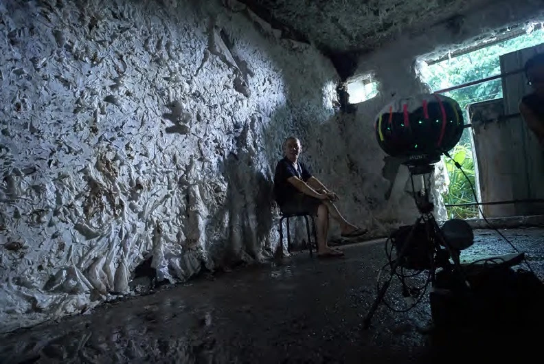 《家在蘭若寺》工作照，導演蔡明亮；攝影：張鍾元。©HTC虛擬實境內容中心-圖片