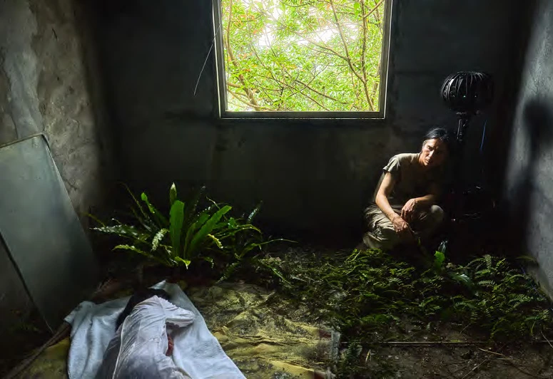 《家在蘭若寺》工作照，攝影指導宋文忠；攝影：張鍾元。©HTC虛擬實境內容中心-圖片