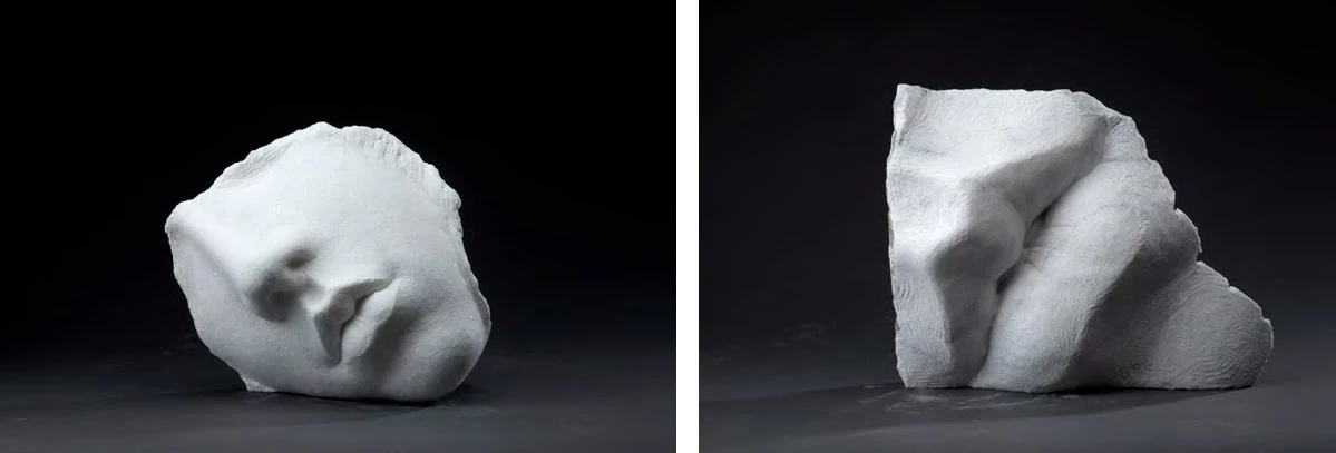 張乃文，《A.I.P》，2014，白大理石，尺寸視佈展而變動。©張乃文-圖片