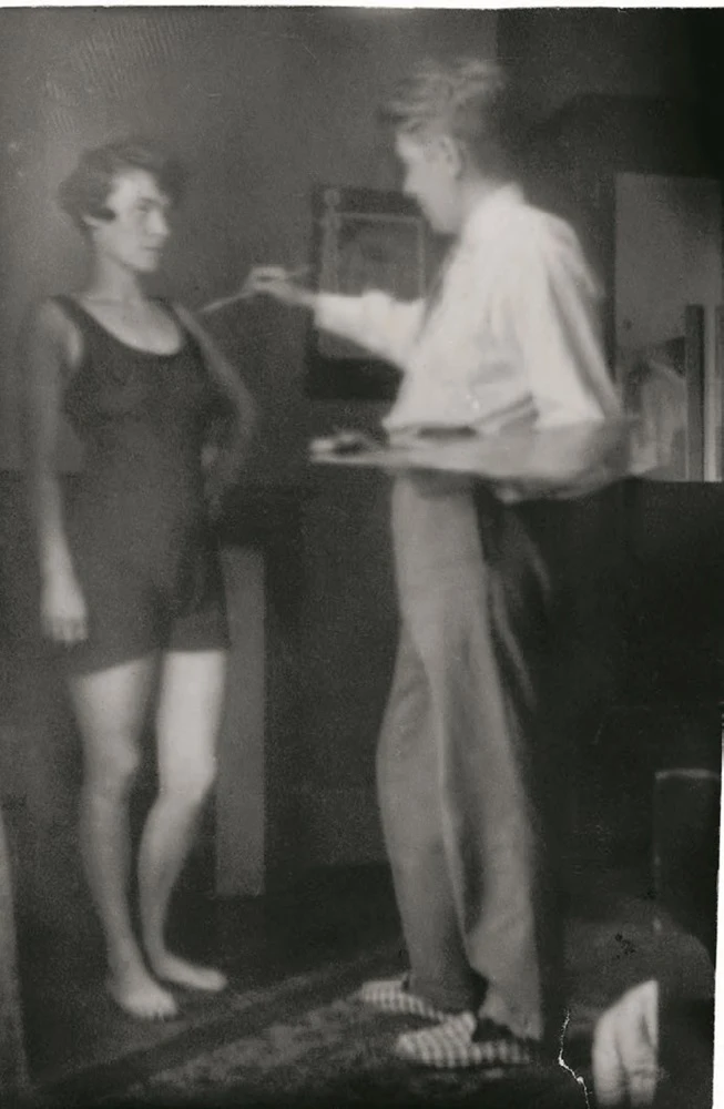 《愛情》（L'amour），構思發展《挑戰不可能》（La tentative de l'impossible），馬恩河畔佩賀，1928，私人收藏，Courtesy Brachot Gallery, Brussels。-圖片