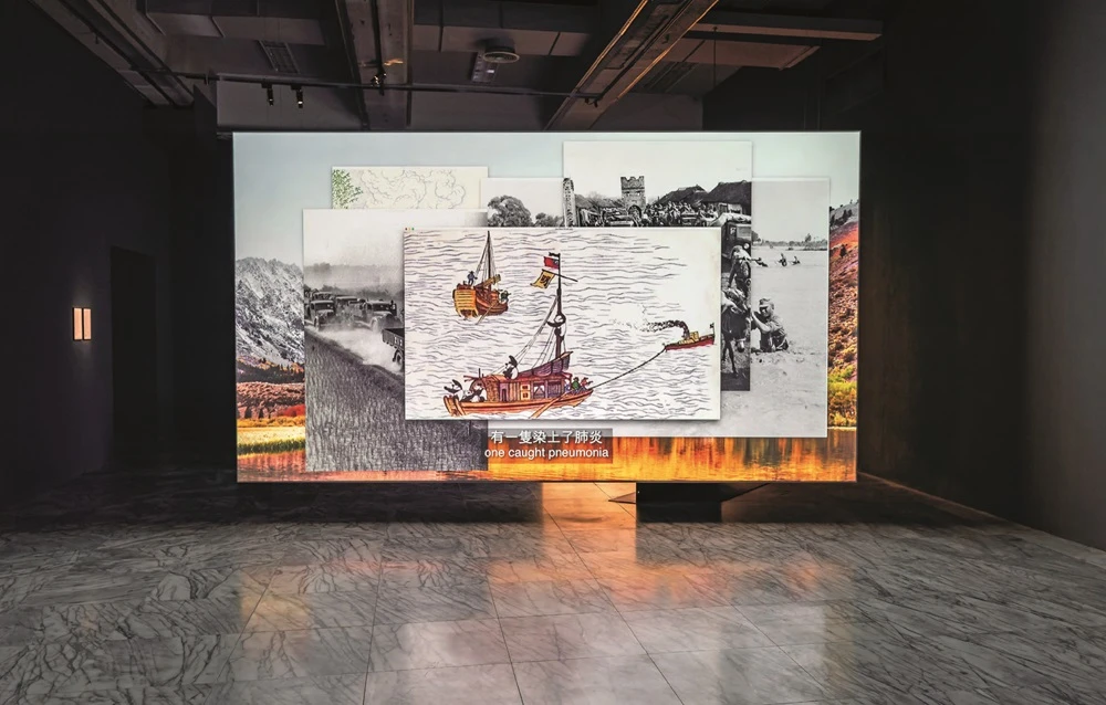 許家維，《黑與白－熊貓》，2018，單頻道錄像裝置，Chapter 1 (9'45-圖片