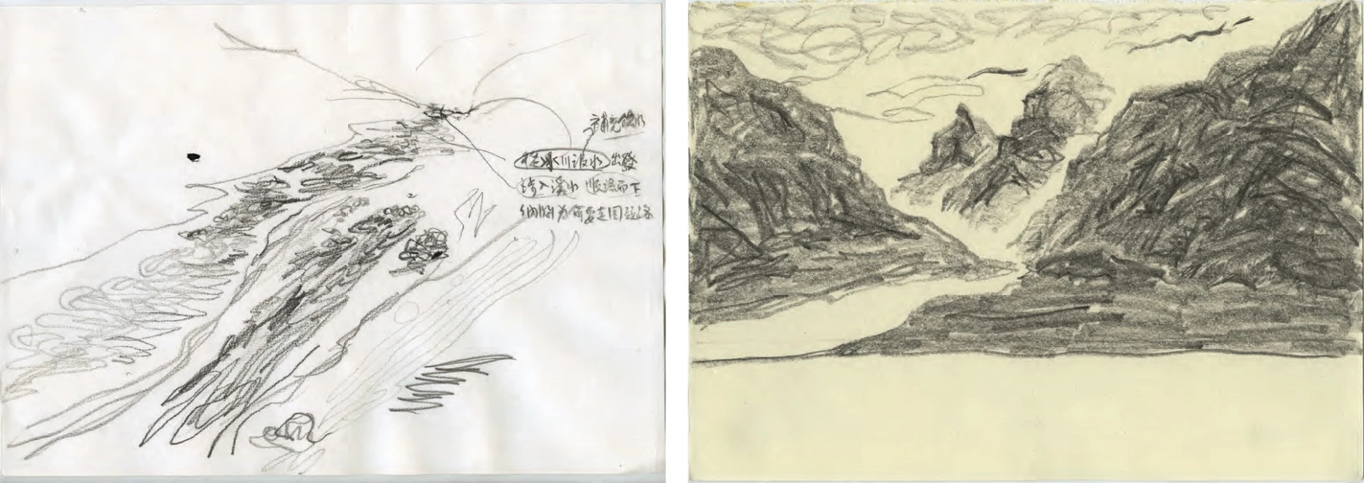 點擊觀看大圖-《走筆 #163》素描手稿 《走筆 #163》素描手稿-圖片