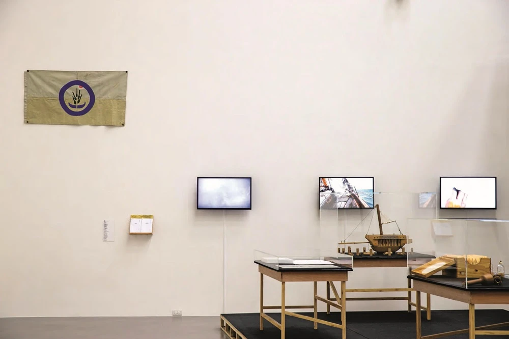 點擊觀看大圖-未來農夫《種子之旅》於本屆台北雙年展展覽現場 未來農夫《種子之旅》於本屆台北雙年展展覽現場-圖片