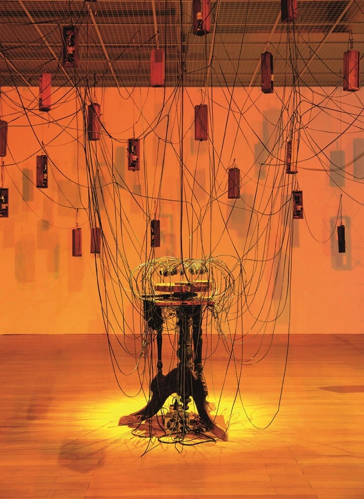 點擊觀看大圖-蕭聖健《歸》於本屆台北雙年展展覽現場 蕭聖健《歸》於本屆台北雙年展展覽現場-圖片