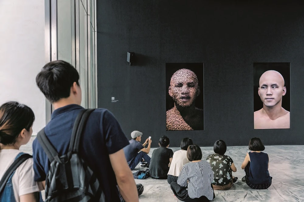 施懿珊《人格的資本演繹》展場一隅-圖片