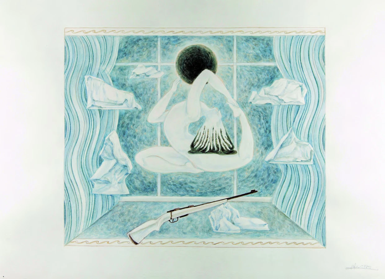 點擊觀看大圖-由張允菡口頭述說,插畫家廖怡惠轉繪出的極地經驗。 由張允菡口頭述說,插畫家廖怡惠轉繪出的極地經驗。-圖片