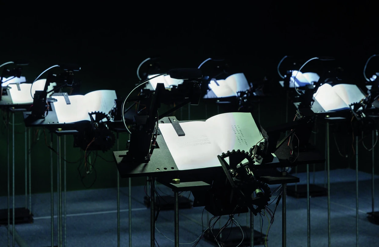 點擊觀看大圖-《閱讀計畫》是網格式的作品 《閱讀計畫》是網格式的作品-圖片