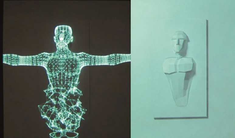 《曬膊哥的自畫像》討論人類若擁有可以控制自我形象的「數位身體」，是否會改變自我對於自身的認知？-圖片