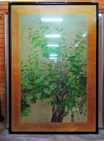 點擊觀看大圖-盧雲生,《梨子棚》,1934。 盧雲生,《梨子棚》,1934。-圖片