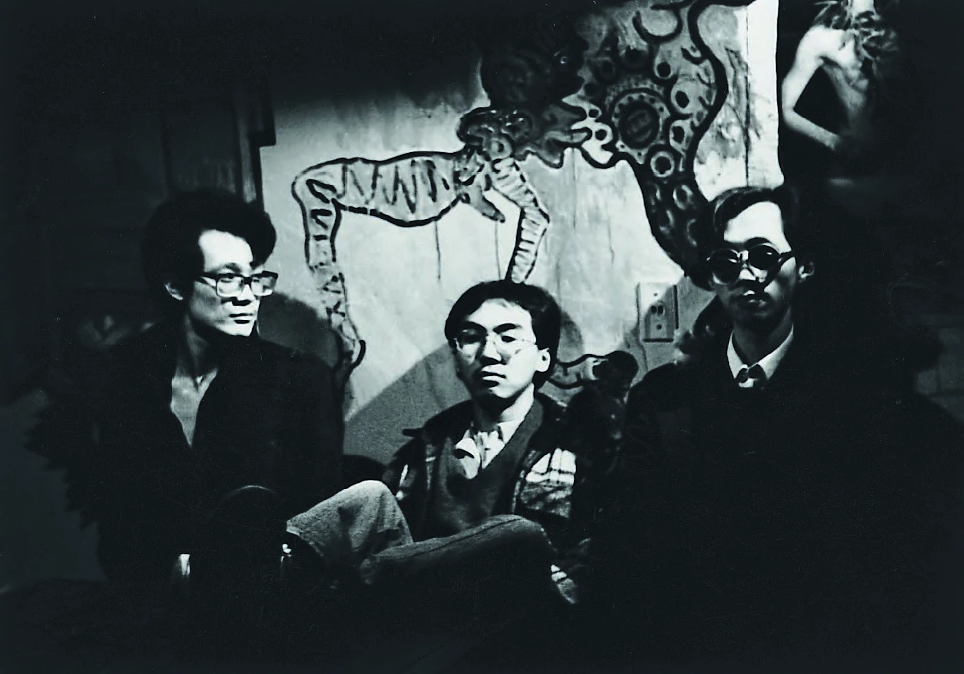 零與聲音解放組織，成員包括林其蔚、劉行一與陳家強。©林其蔚-圖片