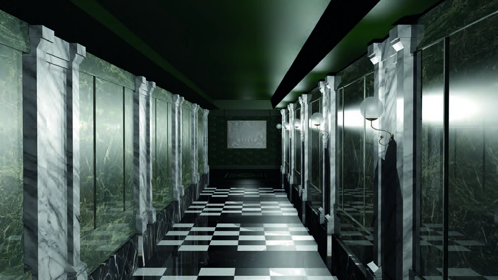 皮耶－亞蘭．傑夫荷努（Pierre-Alain Jaffrennou），《我在黑暗中慢慢變化》影片截圖，音像裝置，2019。©Pierre-Alain Jaffrennou-圖片