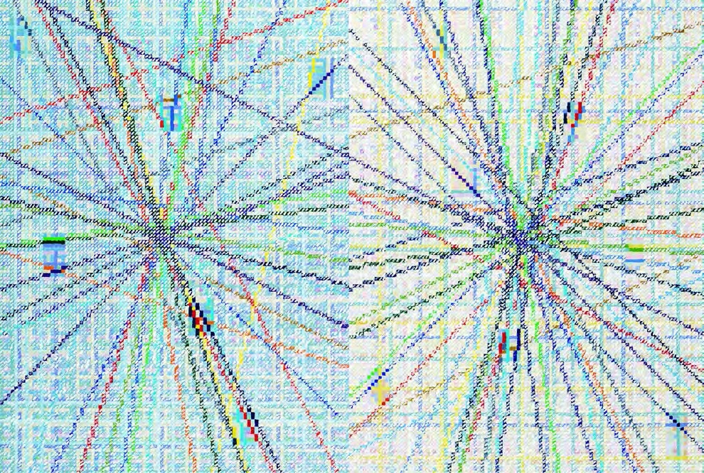 點擊觀看大圖-莊普,《自畫像Self-Portrait》,1993,蠟筆、相紙,50.5×60.5cm。©台北市立美術館典藏 莊普,《自畫像Self-Portrait》,1993,蠟筆、相紙,50.5×60.5cm。©台北市立美術館典藏-圖片