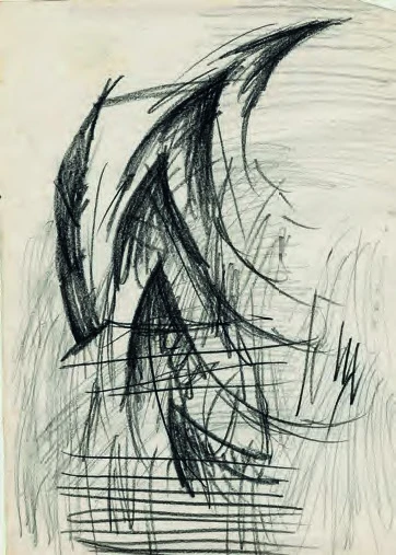 點擊觀看大圖-高俊宏,《動態素描》,1994,炭精筆,25×18cm。 高 高俊宏,《動態素描》,1994,炭精筆,25×18cm。 高-圖片