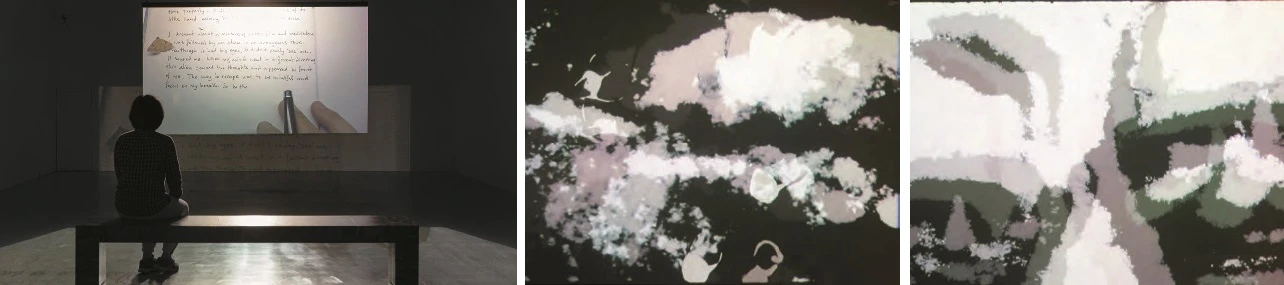 阿比查邦．韋拉斯塔古，《虛構》，2018， 單頻道錄像、玻璃。-圖片