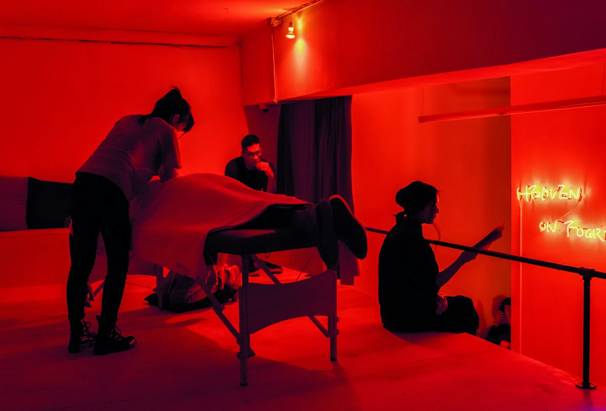 黃博志，《四樓天堂》， 2019；黃博志提供。-圖片