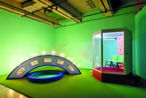 倪瑞宏，《我以為我很特別》，2018，複合媒材，尺寸依場地而定。-圖片