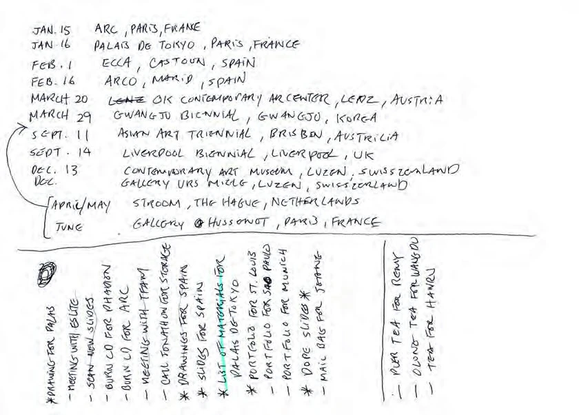 2002至2003年林明弘工作時程規劃表-圖片