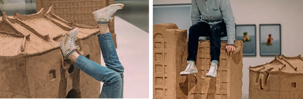 點擊觀看大圖-《表演雕塑》開幕表演活動,2020年4月1日。 《表演雕塑》開幕表演活動,2020年4月1日。-圖片