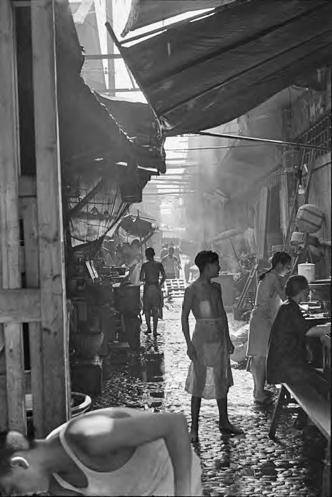 颱風天，上海，1949年7月底。©Fondation Henri Cartier-Bresson / Magnum Photos-圖片