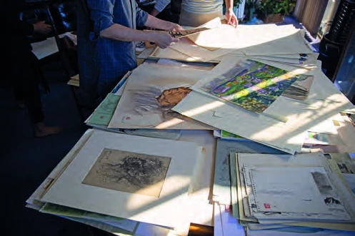 點擊觀看大圖-本館研究團隊分類並檢視洪瑞麟作品 本館研究團隊分類並檢視洪瑞麟作品-圖片