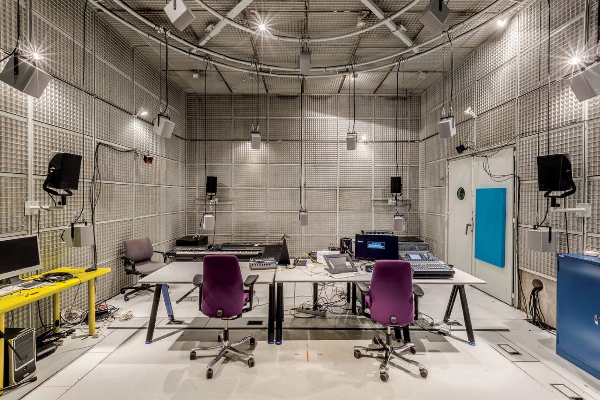 一號錄音室（Studio 1）Courtesy IRCAM ©Philippe Barbosa-圖片