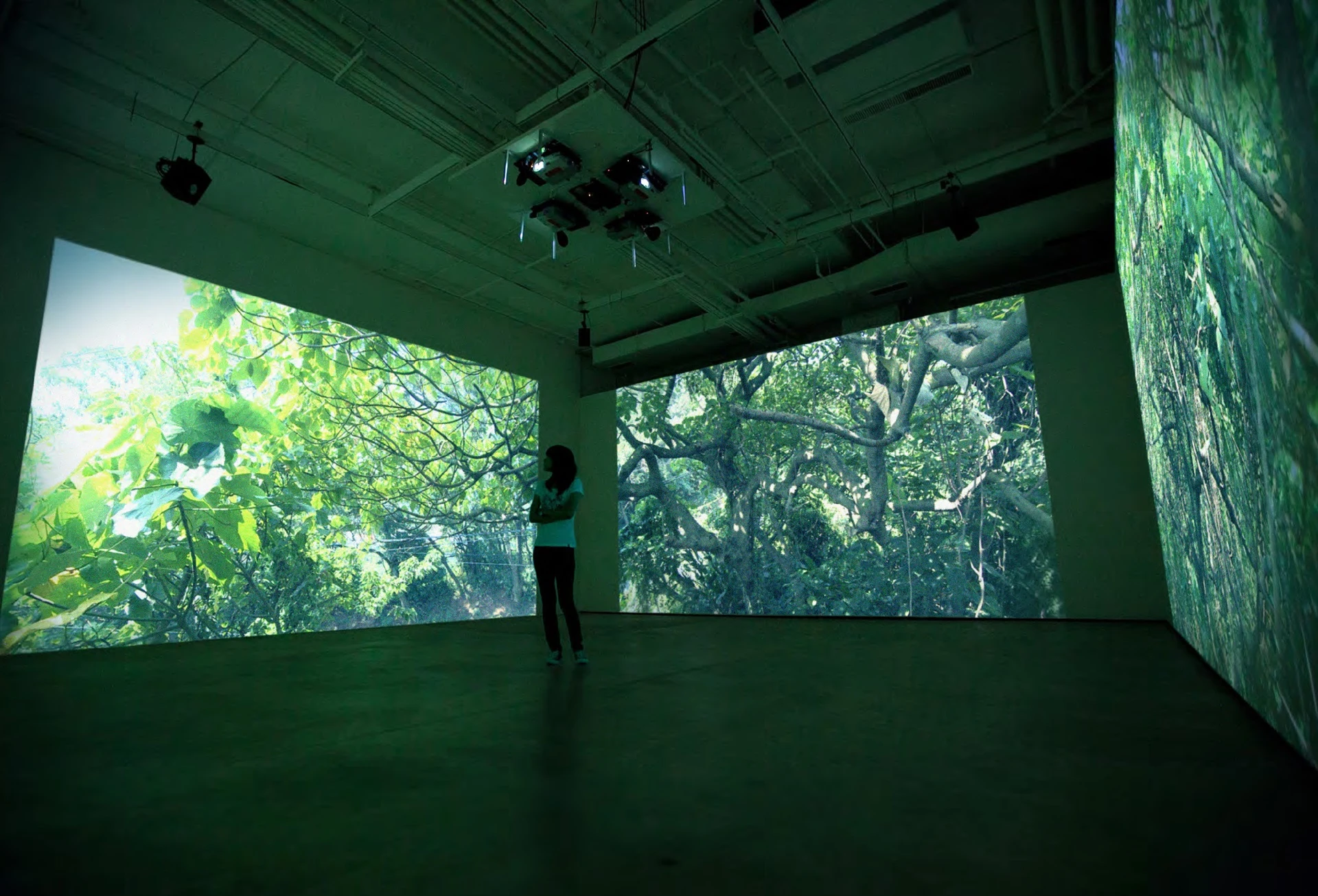 袁廣鳴，《在記憶之前》，2011，四頻道錄像裝置，7'43-圖片