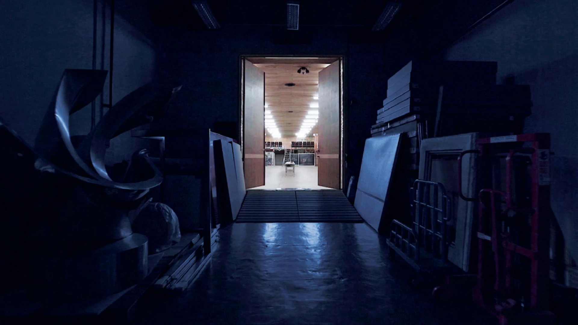 袁廣鳴，《沉睡中的典藏風景》，2016，單頻道錄像，7'00-圖片