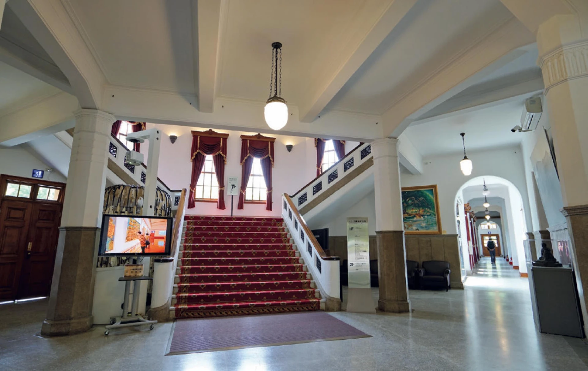 曾做為美國文化中心的南海路54號，現為二二八國家紀念館；林怡秀攝影，2020。-圖片