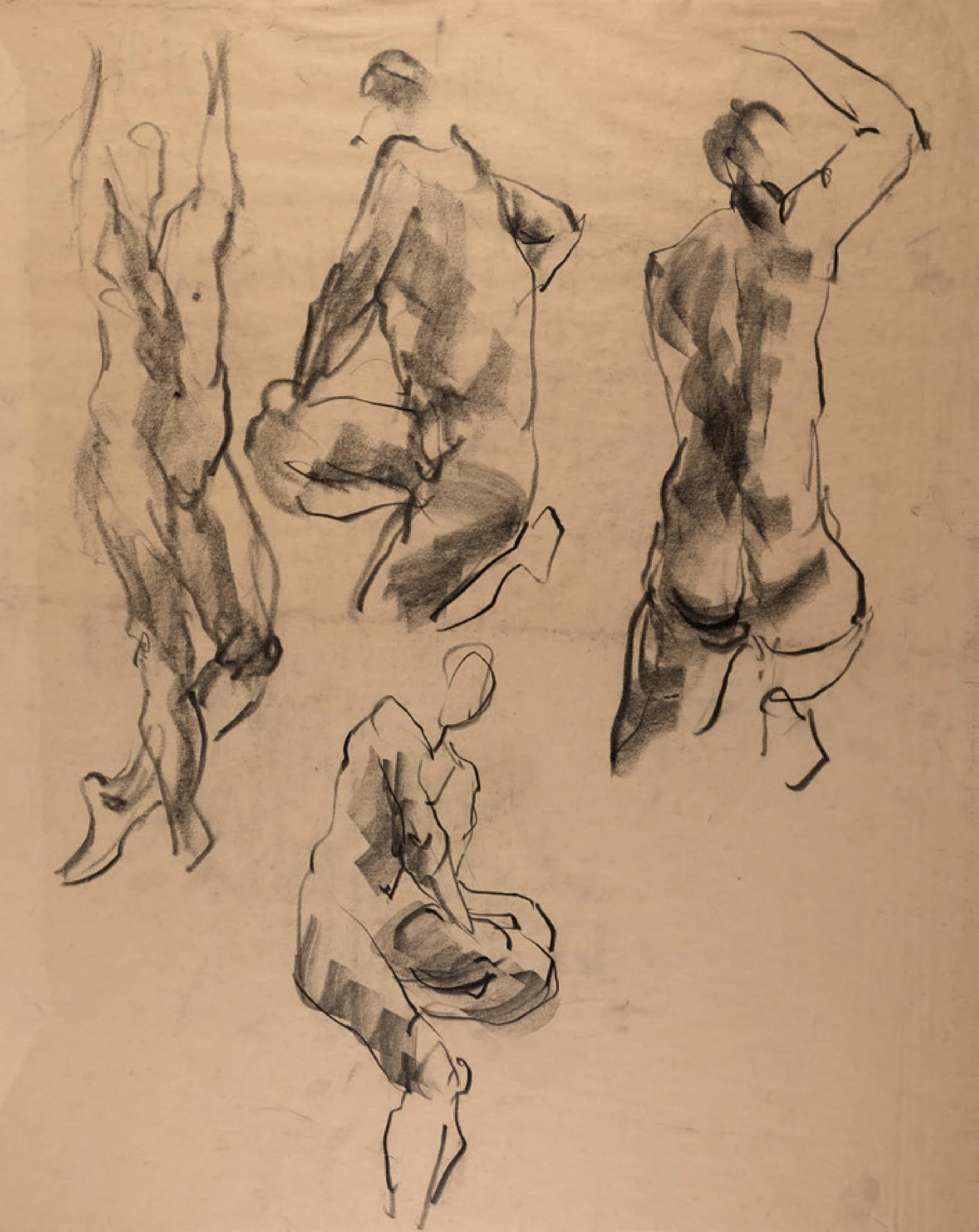 楊世芝素描習作-圖片