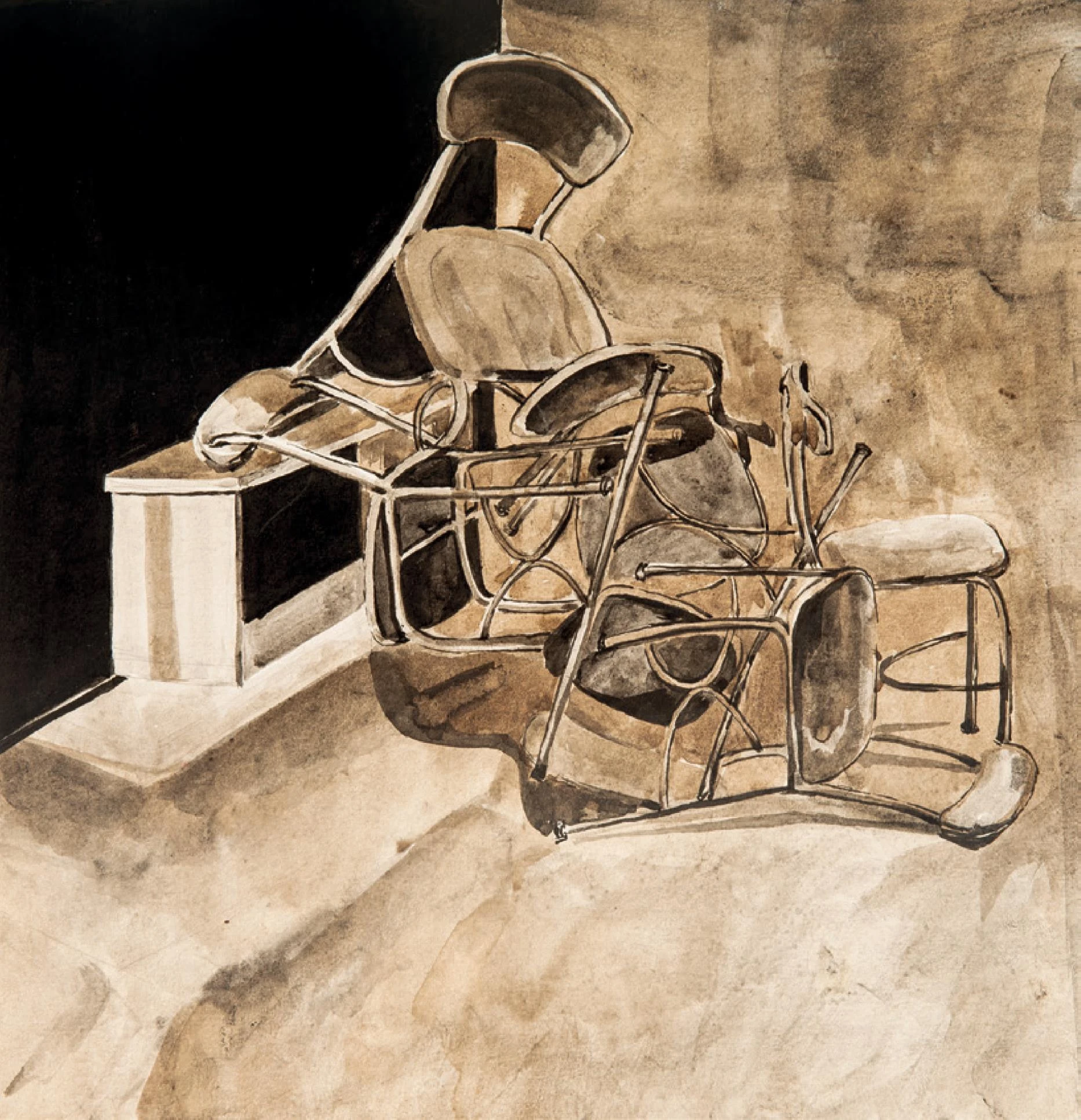 楊世芝水彩靜物習作-圖片