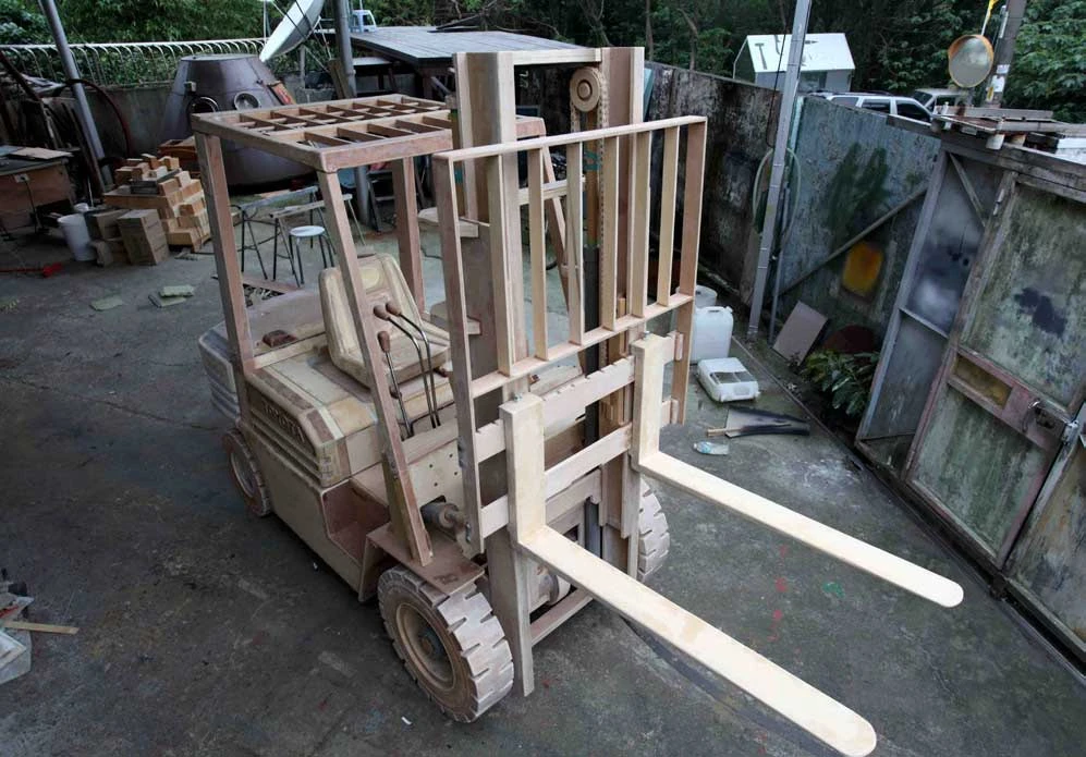 《堆高機》製作過程紀錄-圖片