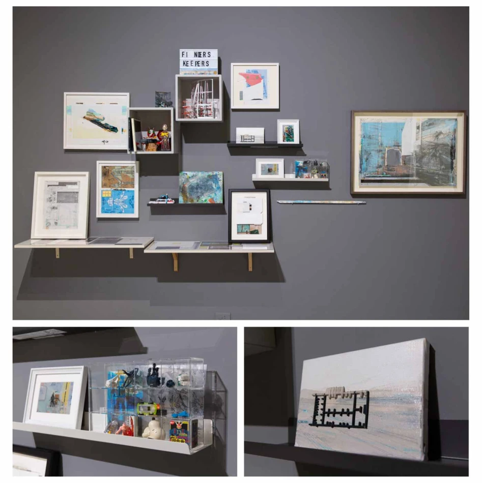 陳建榮「Finders Keepers」的展場一隅-圖片