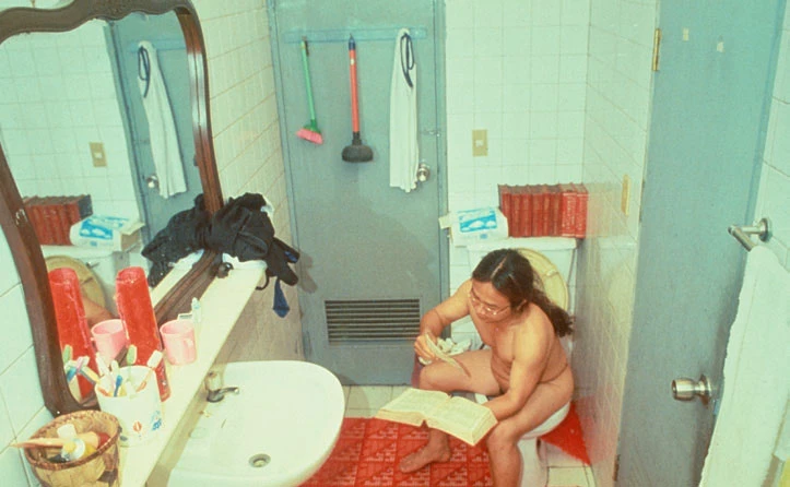 李銘盛，《我們的憲法終於可以使用了》，參加「台灣檔案室」展演，優劇場，1990；李銘盛提供-圖片