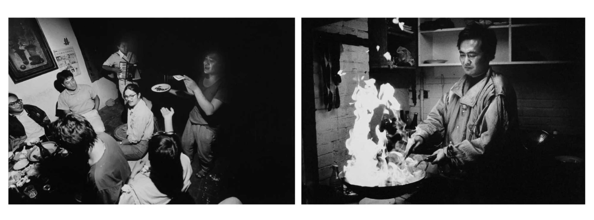 在「攤」擔任老闆兼主廚的林鉅，「攤」餐廳，1980年代末 ©劉振祥攝影-圖片