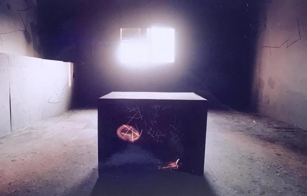 《消失點》，嘉仁畫室，1987 ©吳瑪悧提供-圖片