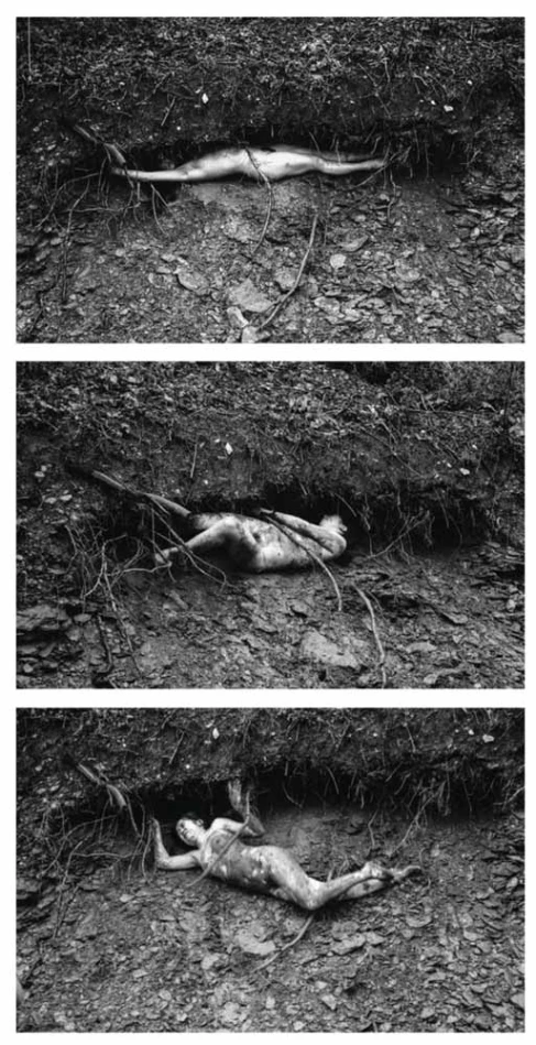 《嘗試・回家》，1997，行為藝術，科爾蓋內城堡藝術中心，比尼昂， 法國；Photo: Frank Begemann-圖片