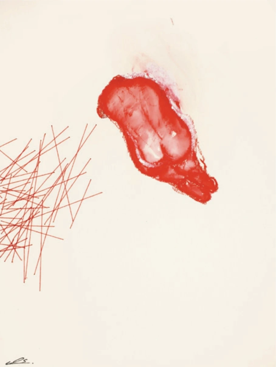 《近宇宙的生命》，2013，水性蠟筆、水性墨、線、紙本，32×24cm；Courtesy: KenjiTaki Gallery, Nagoya/Tokyo-圖片